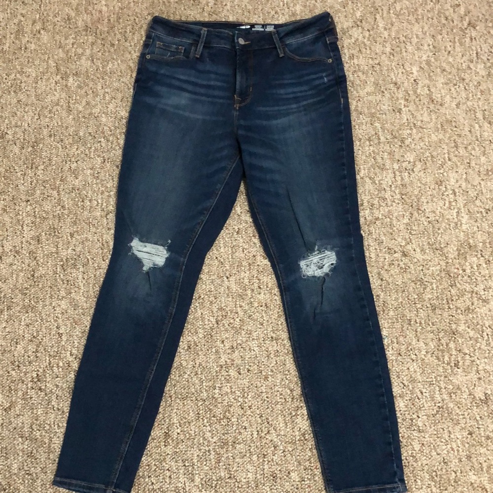 Ladies Old Navy Rockstar high rise jeans